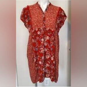 XXL Knox Rose house dress